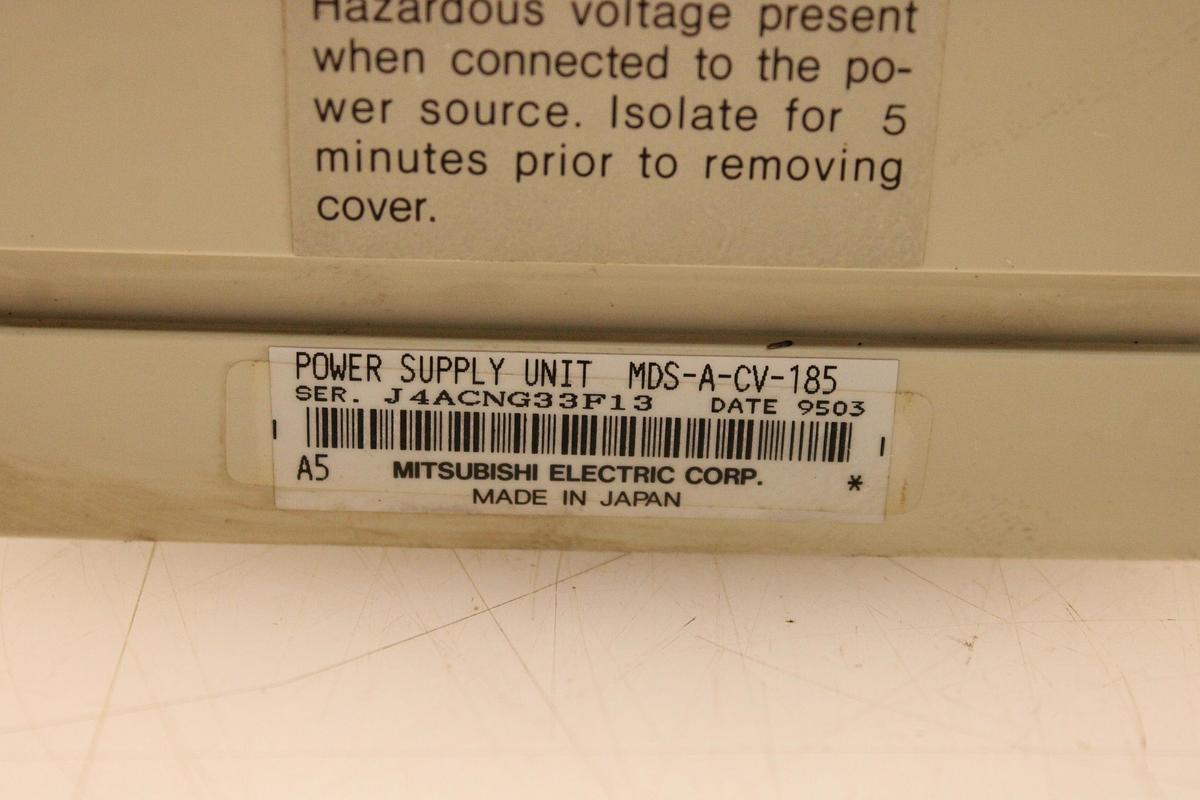 Usado Modulo Fuente de Alimentación MITSUBISHI MDS‑A‑CV‑185