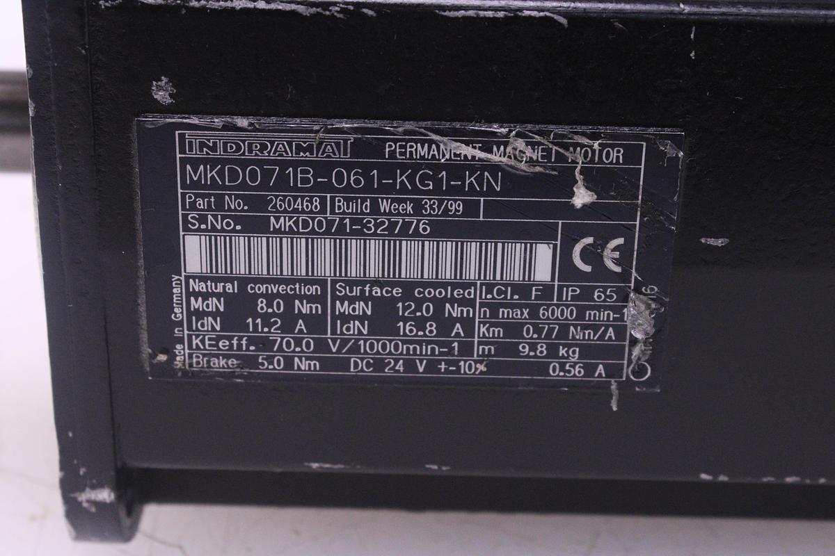 Usado INDRAMAT MKD041B-144-KP1-KN