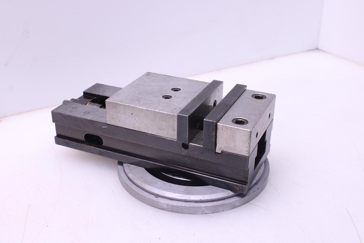 Usado Mordaza 160mm Con Base Giratoria
