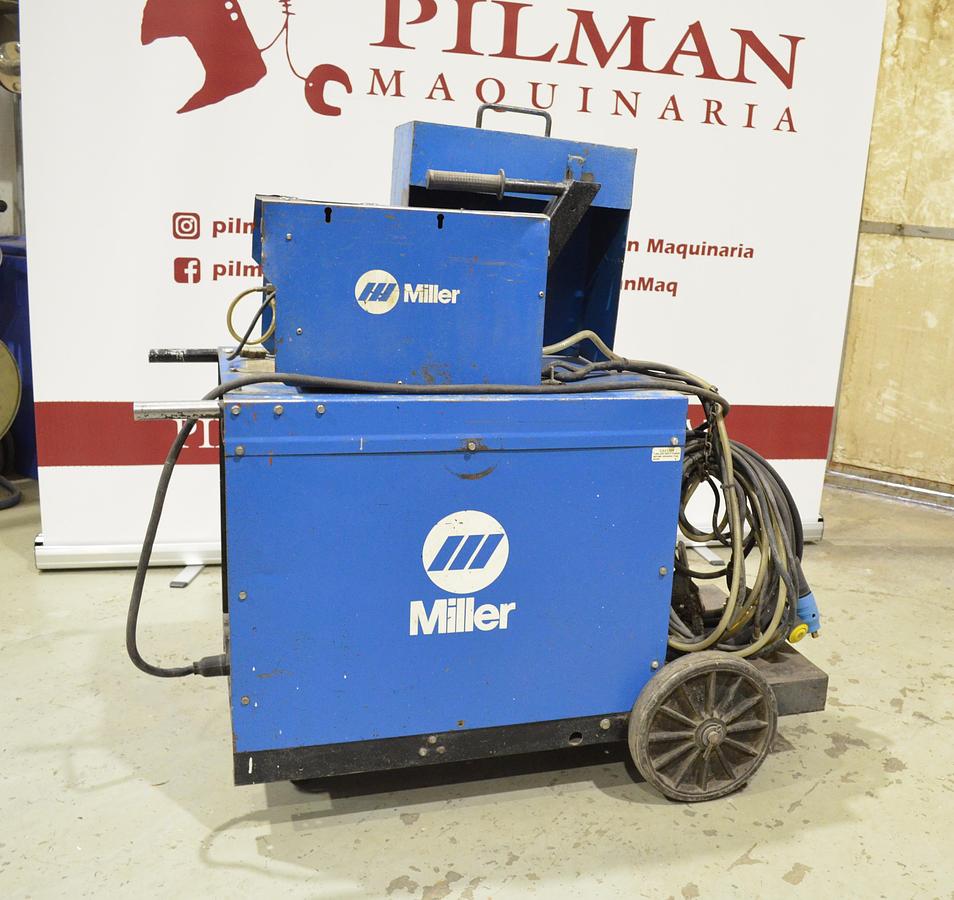 Usado Maquina soldar hilo Miller Sigma 735 con devanadera Module 1
