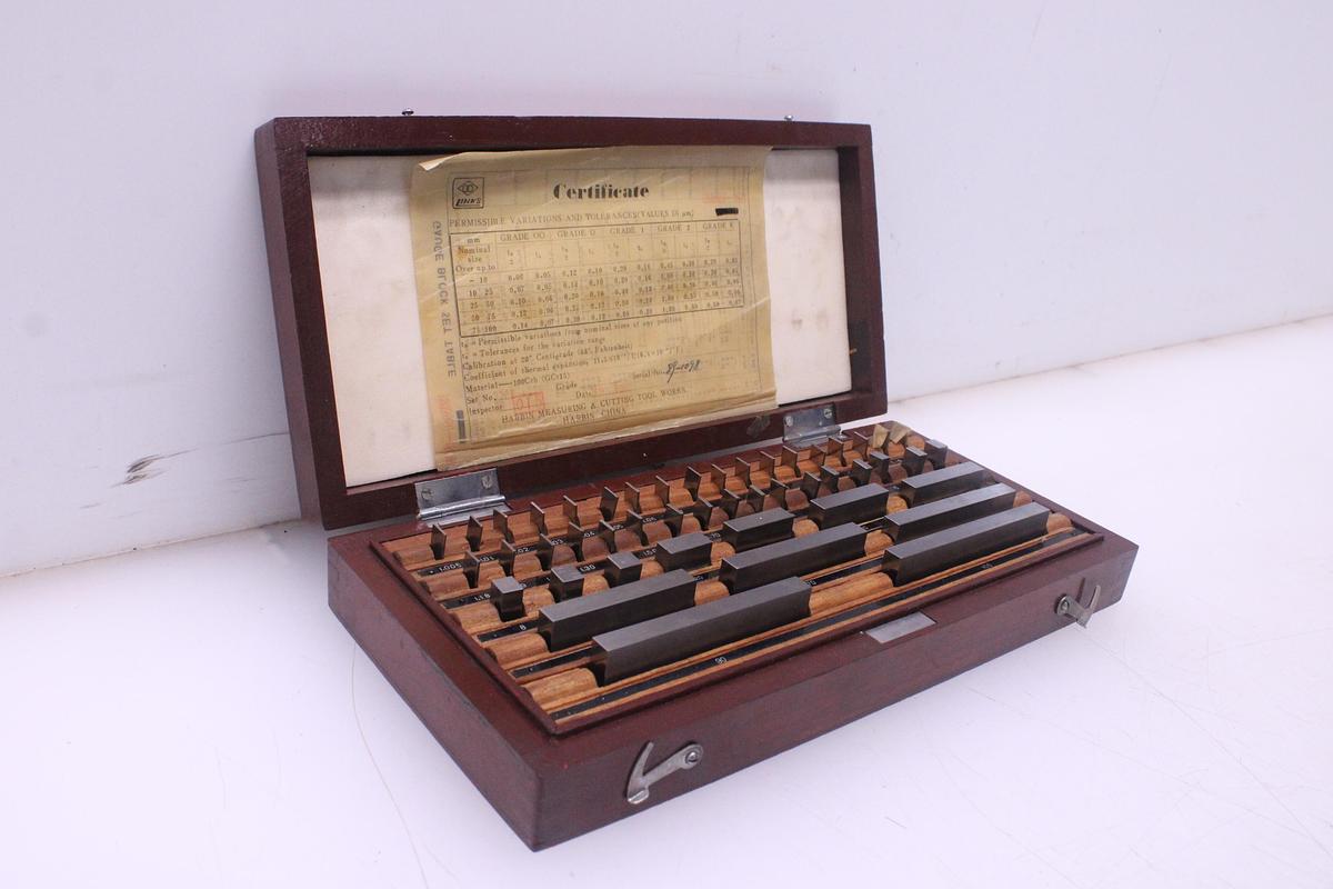 Usado Juego de 47 bloques patrón de acero