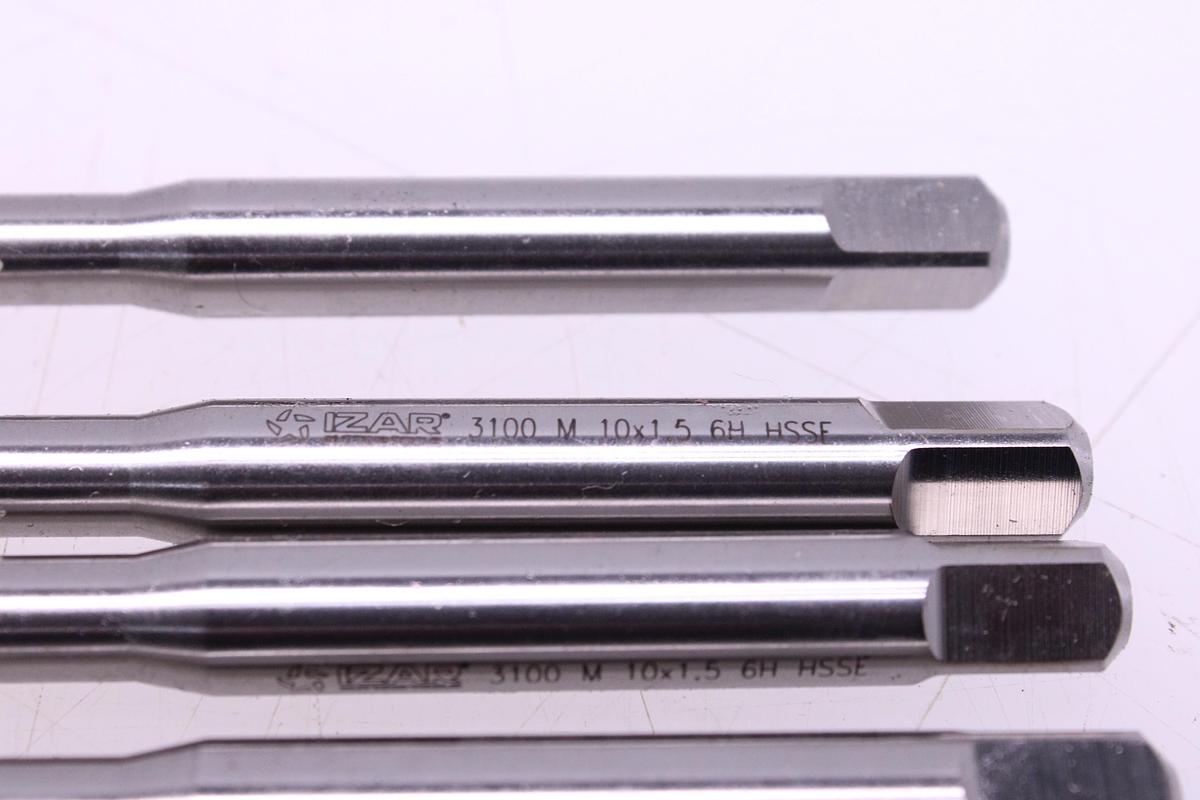 Usado Lote Machos de Roscar Izar M10x1,50 - 12 Unidades