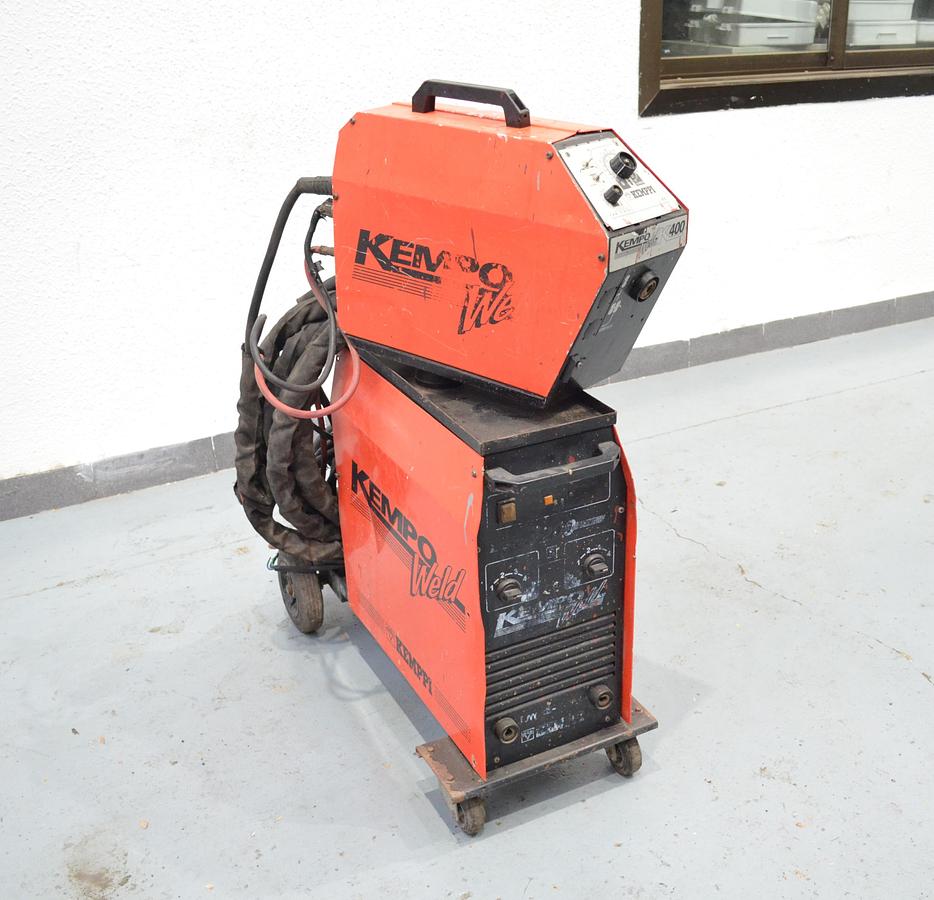 Usado Maquina soldar hilo Kemppi Kempoweld 3200 con devanadera