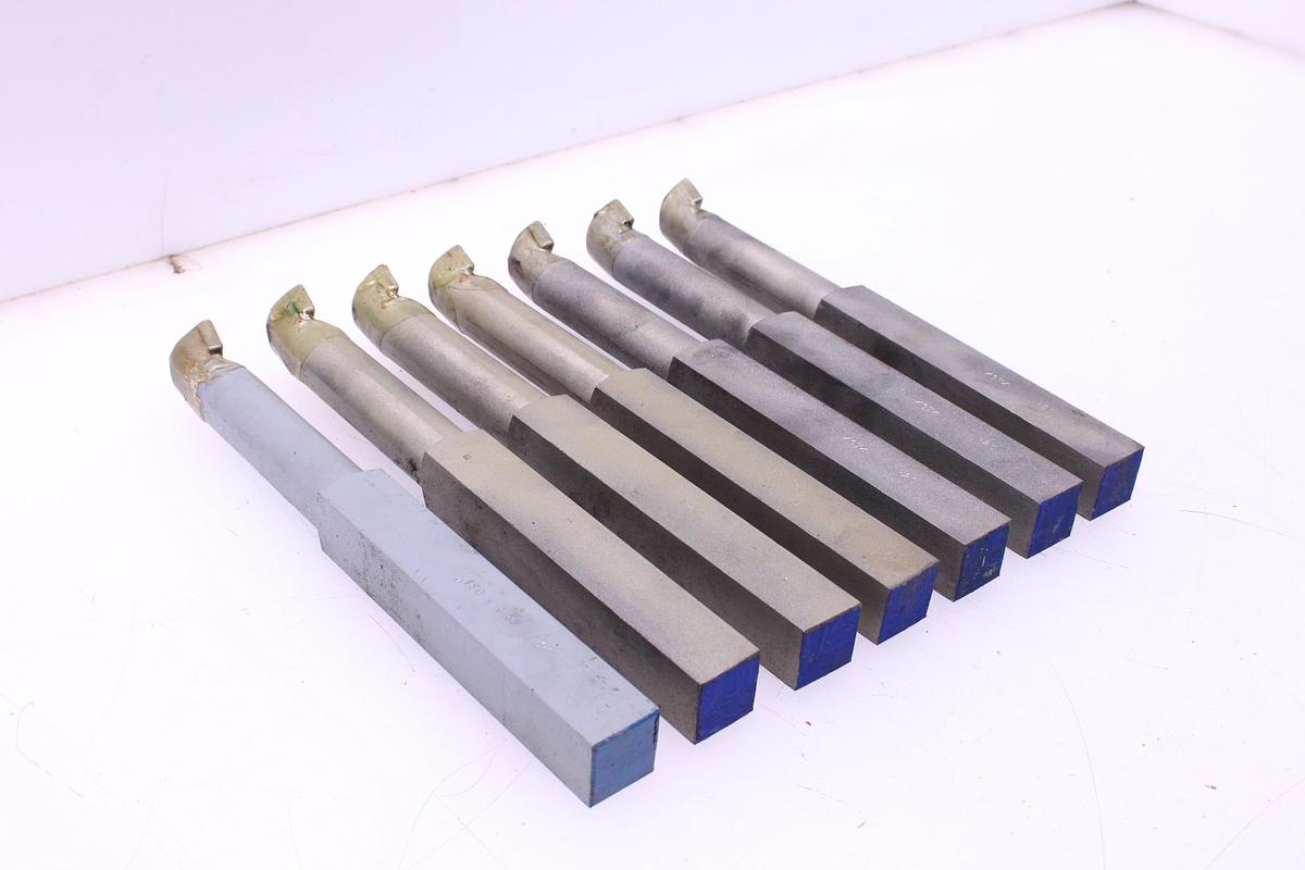 Usado Lote Cuchillas de Tornear Metal Duro 32x32 - 7 Unidades