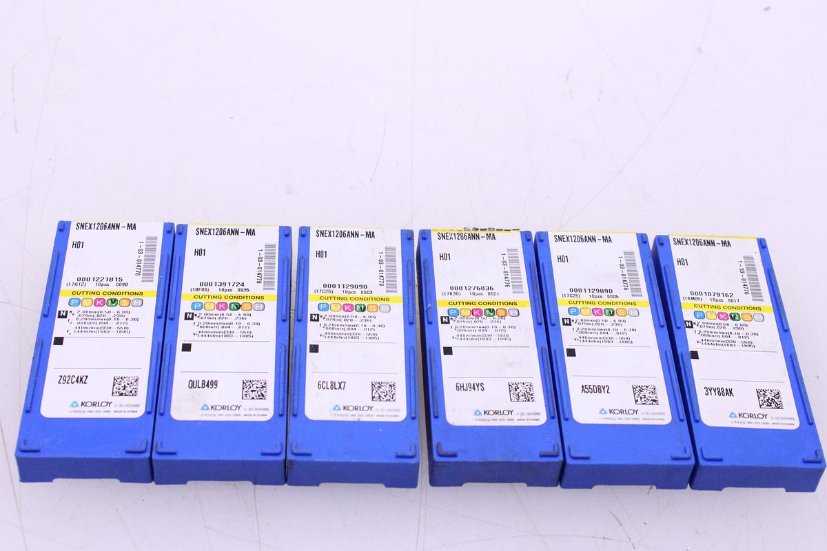 Usado Fresas con Cono ISO 40 + Widias SNMX / SNEX1206ANN