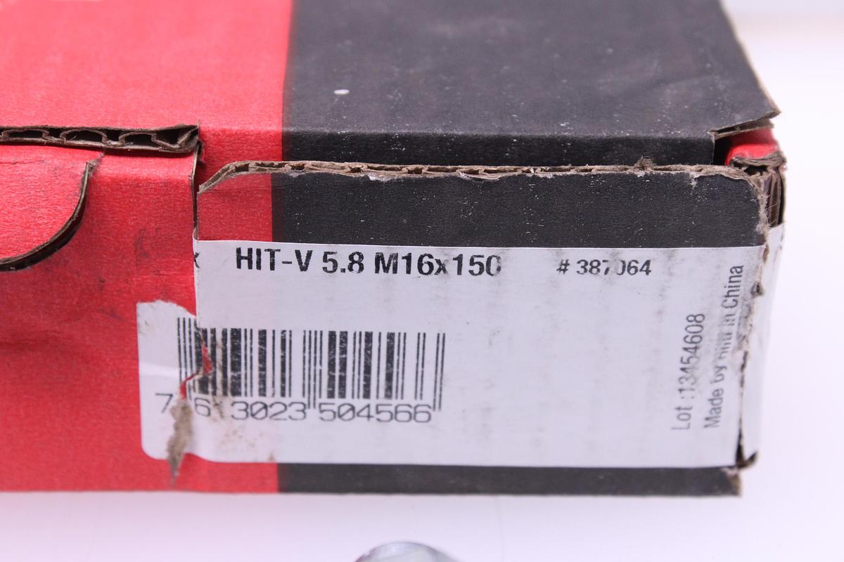 Usado Varillas Anclaje Hilti HIT-V 5.8 M16x150 - 15 Unidades