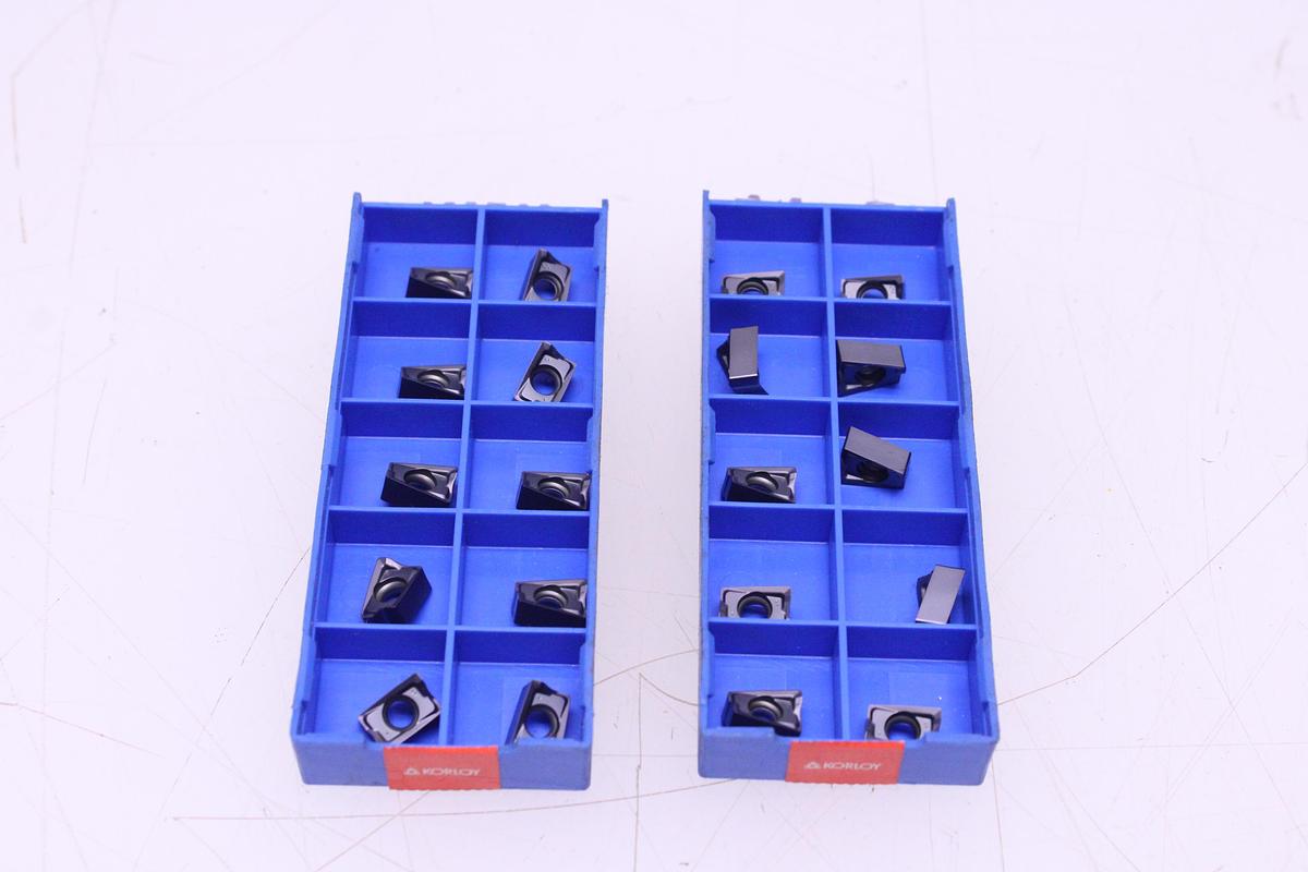 Usado Fresa Con Cono ISO 40 + Plaquitas de Widia LNMX / LNEX100605