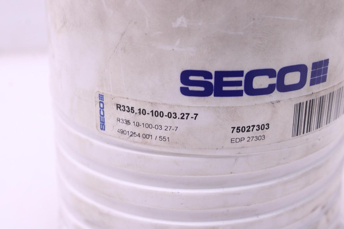 Usado Disco Fresado SECO R335.10-100-03.27-7 + Widias 150.10-3N-14