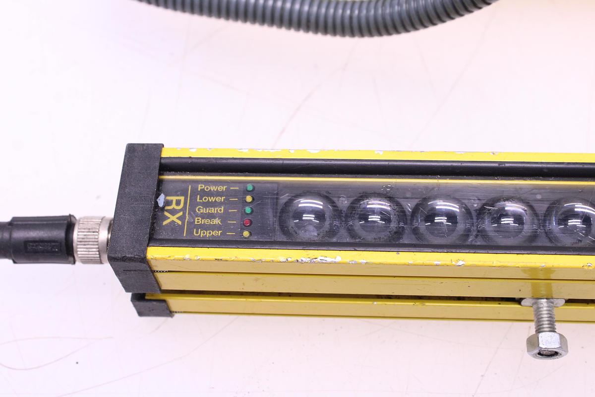 Usado Barrera Fotoeléctrica Seguridad Techno GR F3S-TGR Emisor/Receptor