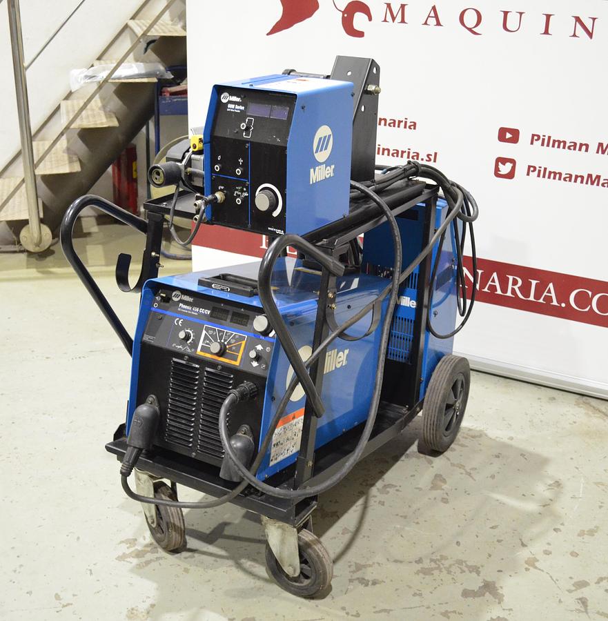 Usado Equipo multifunción pulsado Miller Phoenix 456 CC-CV