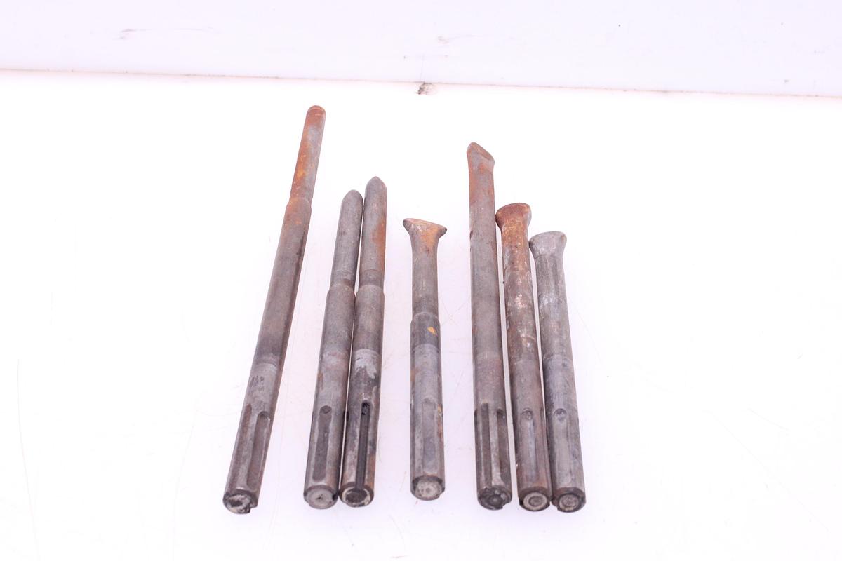 Usado Lote Cinceles SDS-Max - 7 Unidades