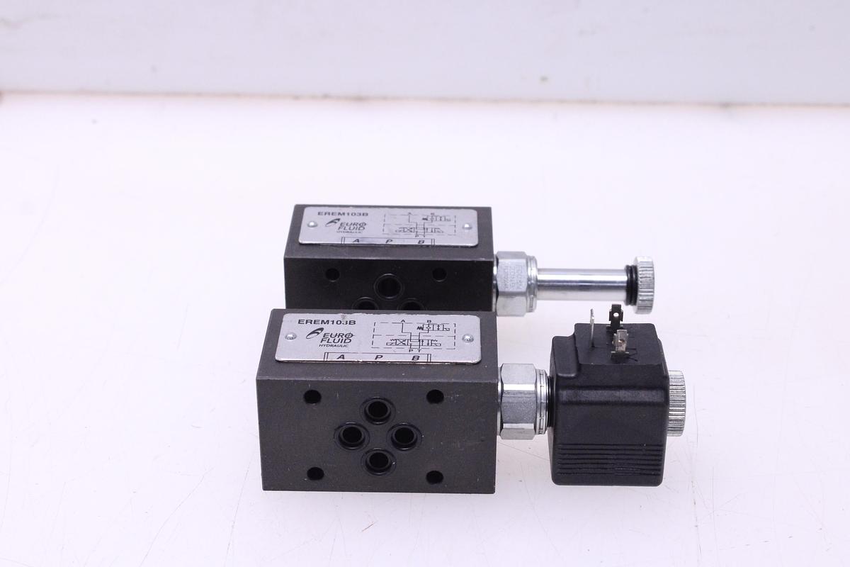 Usado Valvula Retencion Eurofluid EREM103B - 2 Unidades