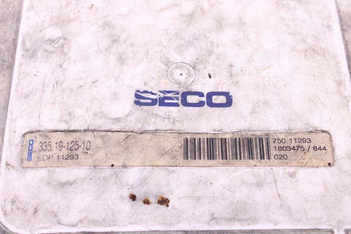 Usado Discos Fresado SECO 335.19-125-10 + Widias 335.19-1205-M08
