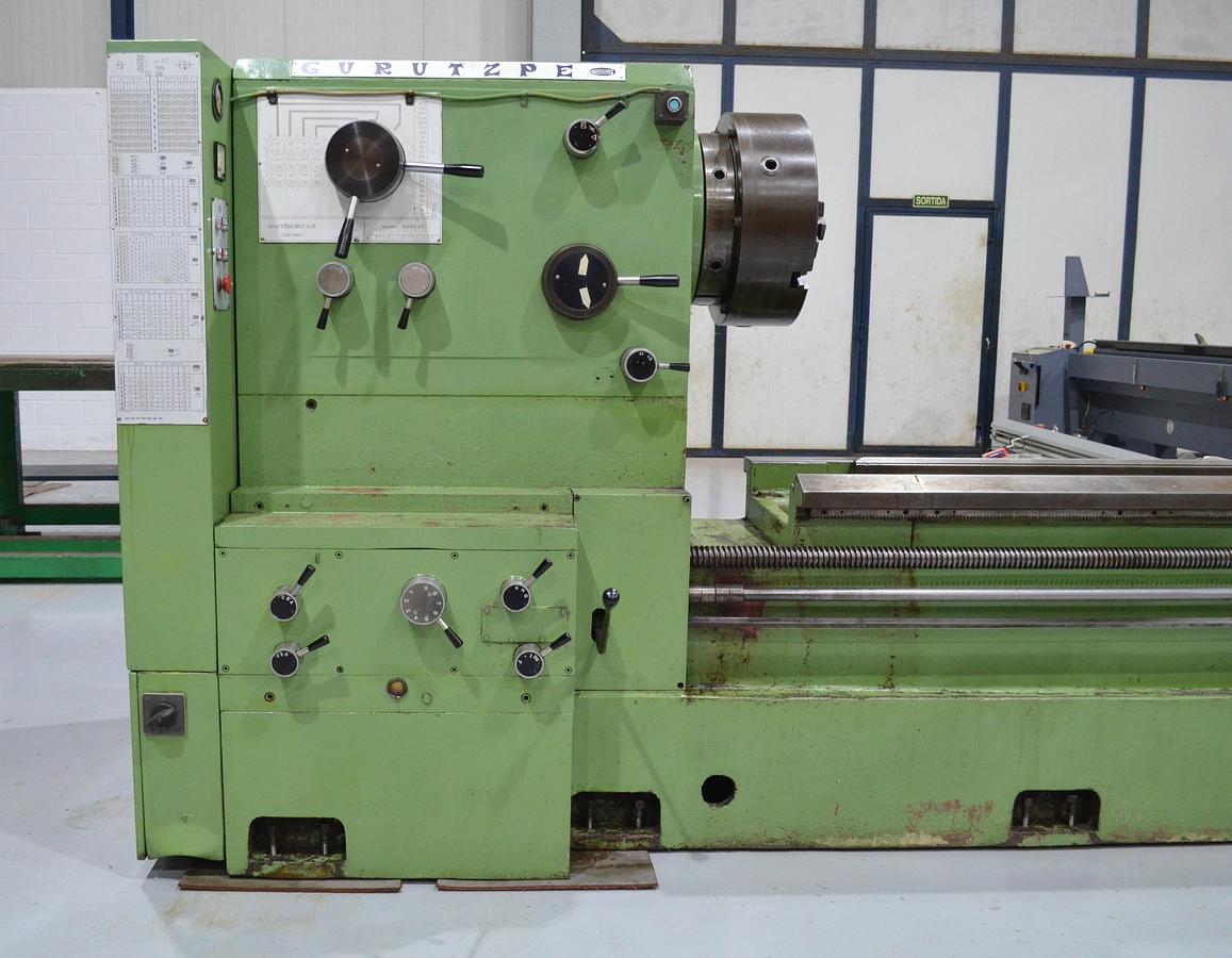 Usado Torno Gurutzpe Super AT 8000-600 - 8m 1200 volteo