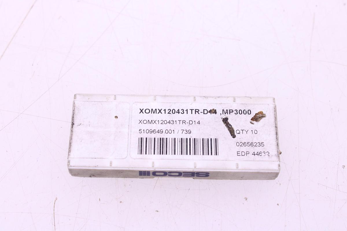 Usado Fresa Portaplaquitas 20mm + Widias XOMX120431TR