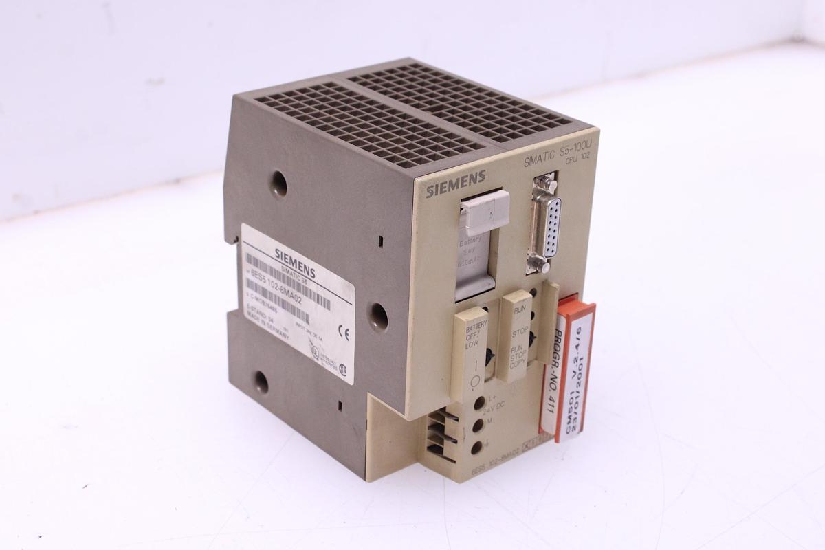Usado Modulo CPU SIEMENS 6ES5102-8MA02