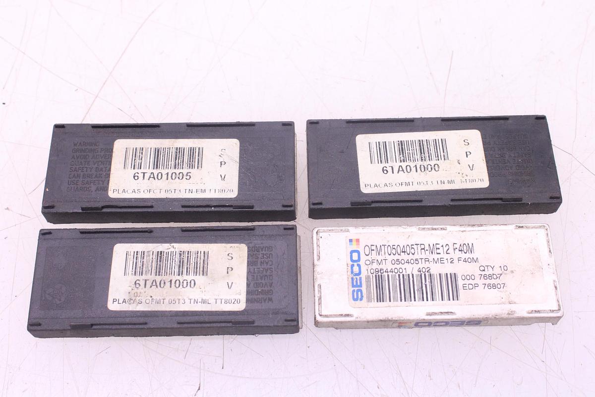 Usado Fresa Portaplaquitas Taegutec TFM430FS-8100-32R-05 + Widias OFMT050405