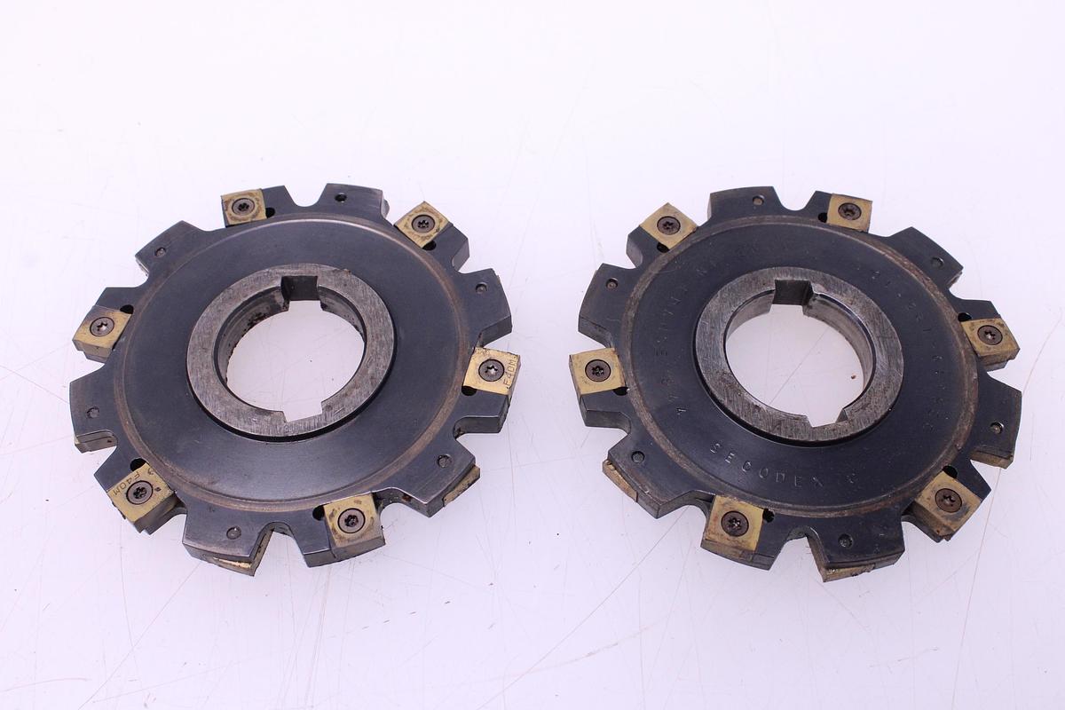 Usado Discos Fresado SECO 335.19-125-10 + Widias 335.19-1205-M08