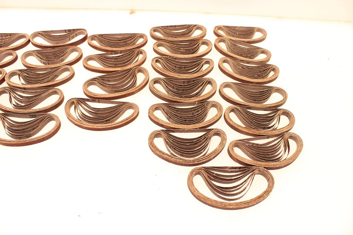 Usado Lote Bandas Abrasivas CARLU 10x330mm