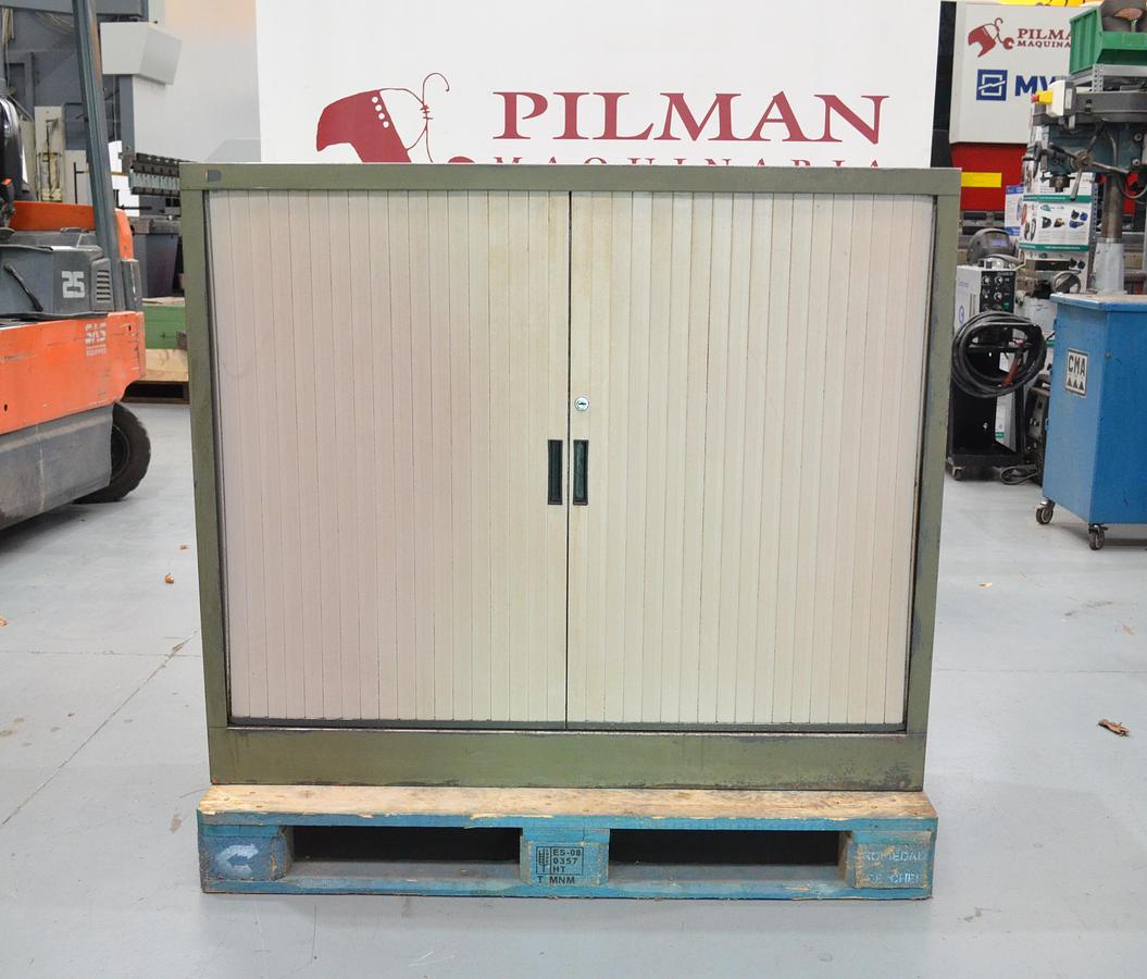 Usado Armario metálico con persiana 1200x450x1020(h)mm