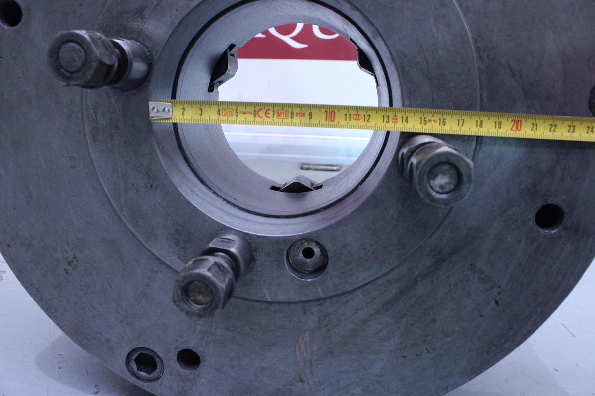 Usado Plato 3 Garras para torno 400 mm + Juego de 3 Garras