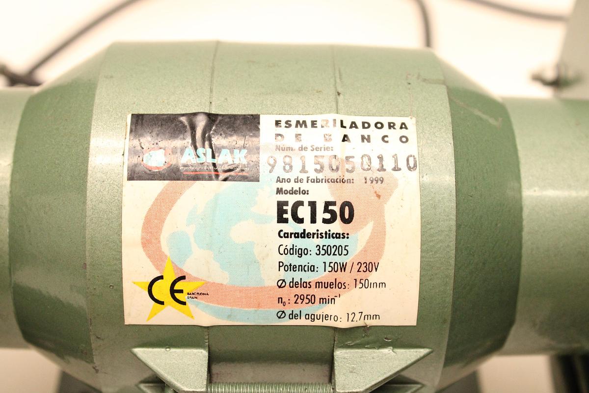 Usado Esmeriladora De Banco ASLAK EC150