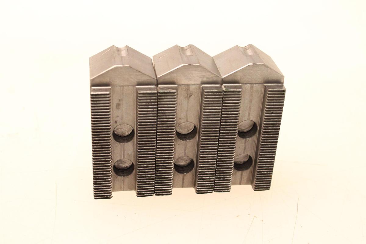 Usado Lote de Juegos de 3 Garras Para Torno