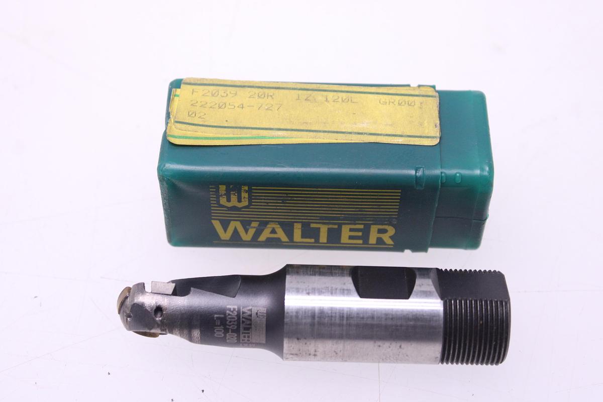 Usado Lote Fresas Walter - 2 Unidades