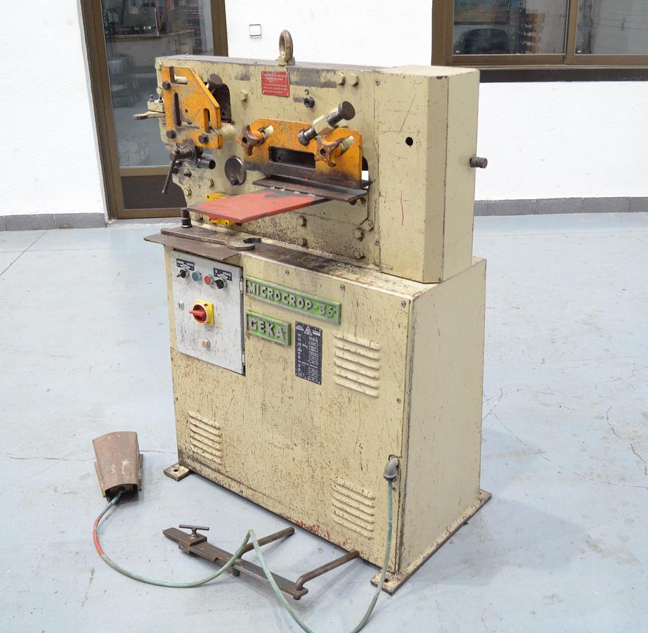 Usado Punzonadora hidráulica GEKA Microcrop 36 - 1318