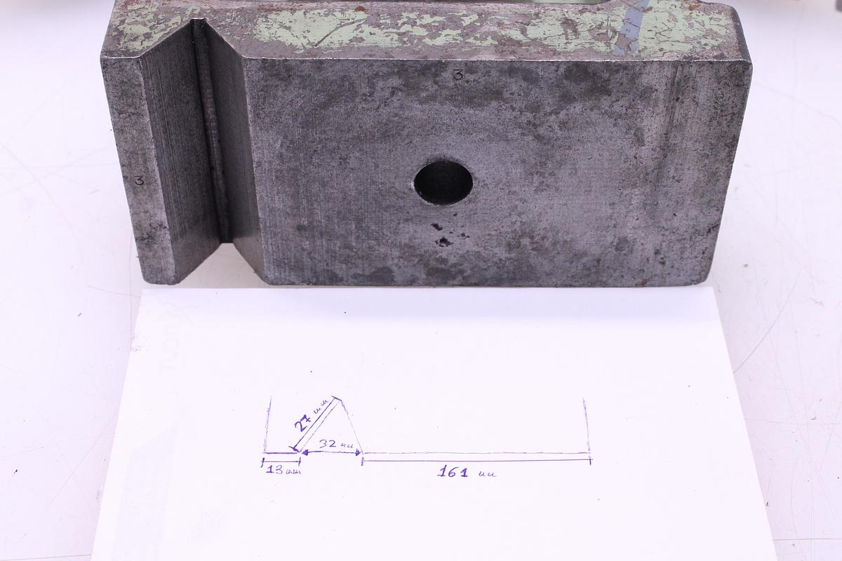 Usado Luneta Cerrada para Torno 160 mm