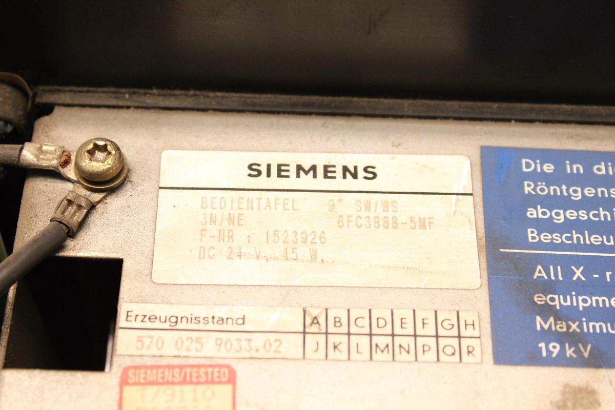 Usado Pantalla SIEMENS SINUMERIK 3 6FC3888-5MF