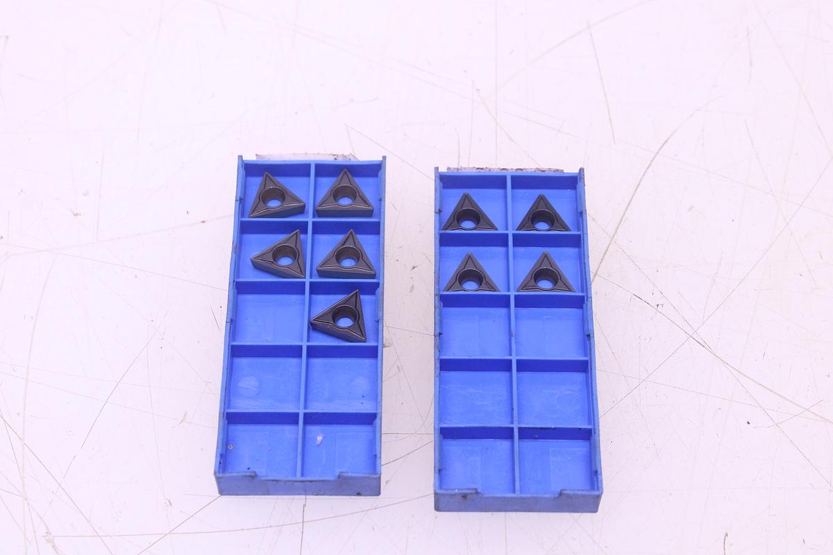Usado Plaquitas de Widia Korloy TCMT16T304 / TCMT16T308