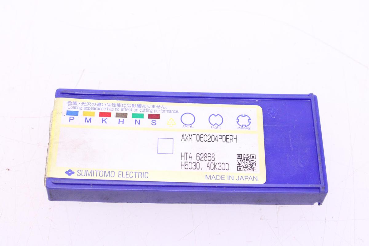 Usado Plaquitas de Widia Sumitomo AXMT 060204PDERH