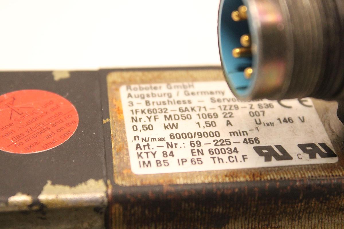 Usado Servomotor KUKA 1FK6032-6AK71-1ZZ9-Z S36