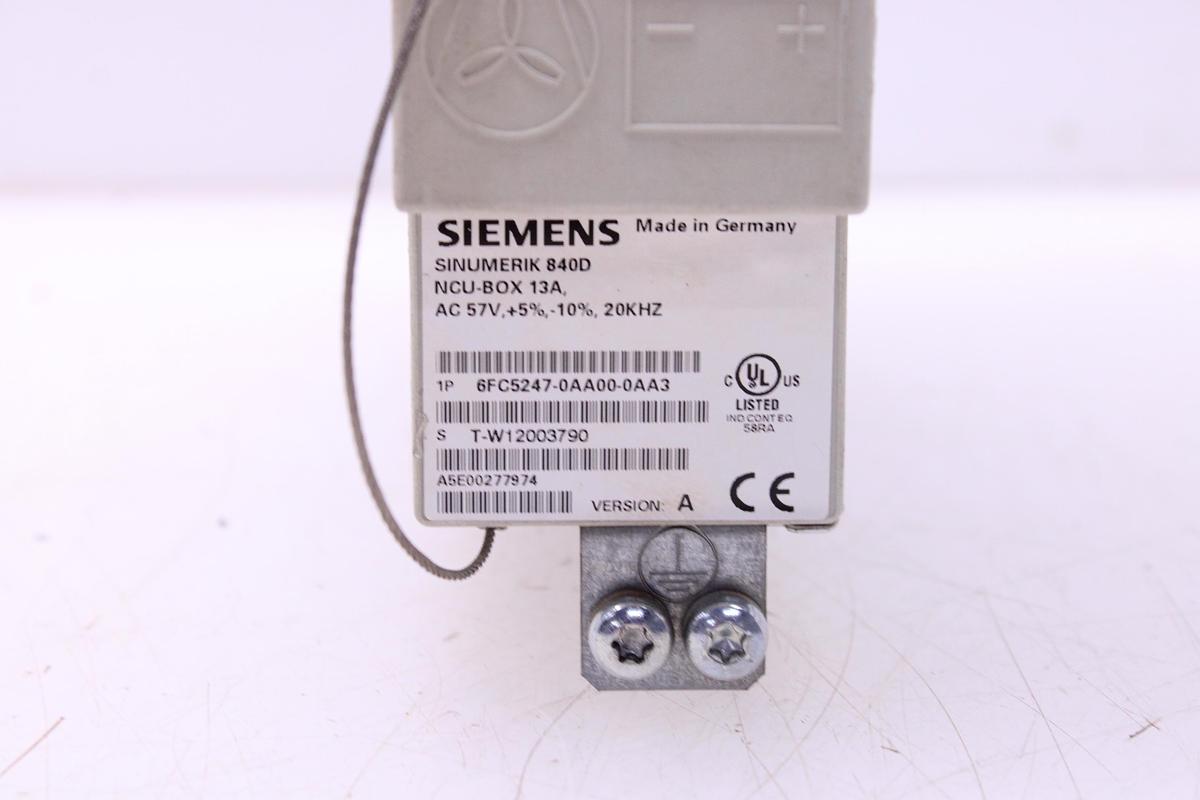 Usado Caja Montaje NCU-Box SINUMERIK Siemens 6FC5247-0AA00-0AA3
