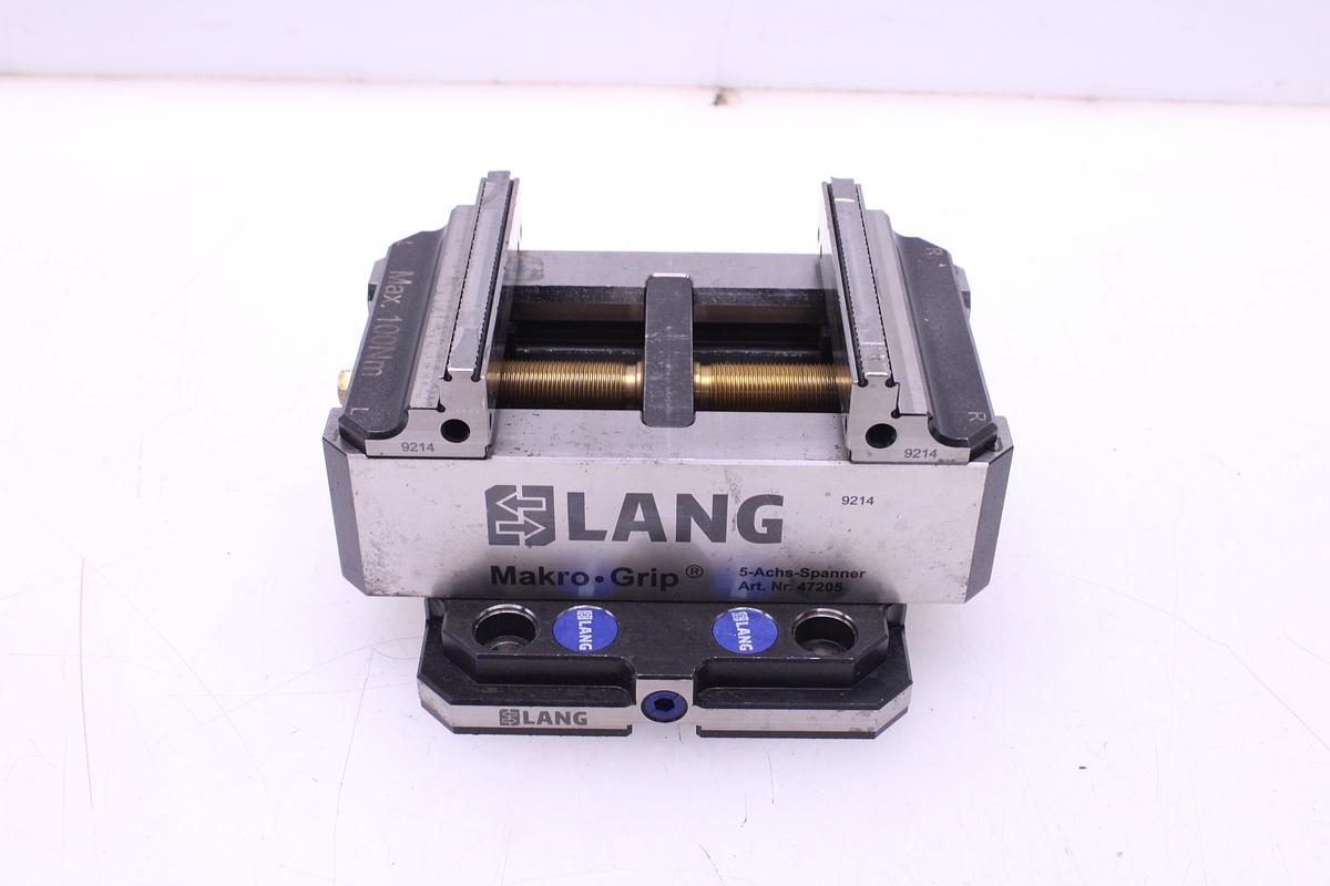 Usado Mordaza Lang Makro Grip 125mm con Base Amarre Punto Cero