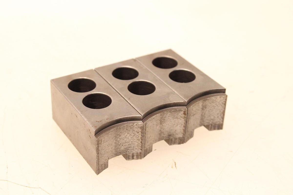 Usado Lote de Juegos de 3 Garras Para Torno