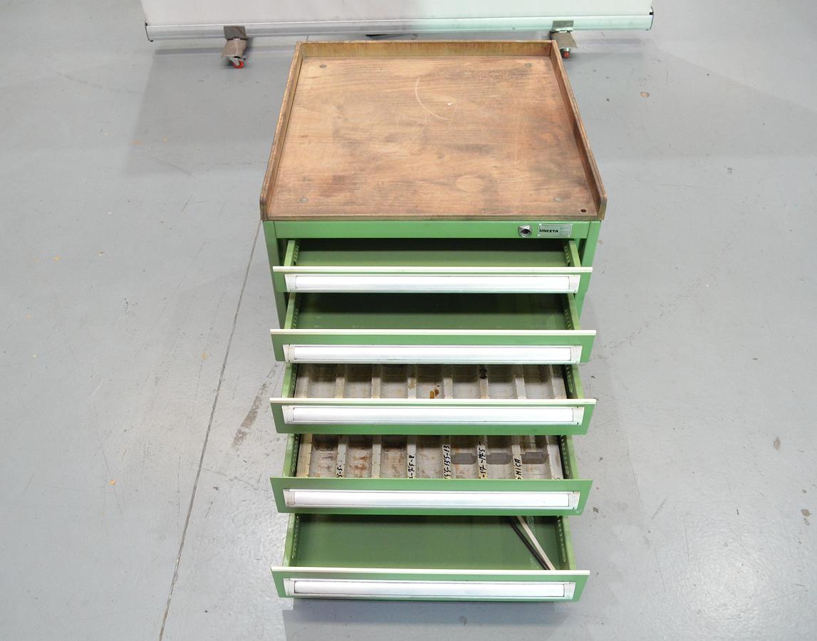 Usado Armario metalico cajones UNCETA 600x640x590(h)mm