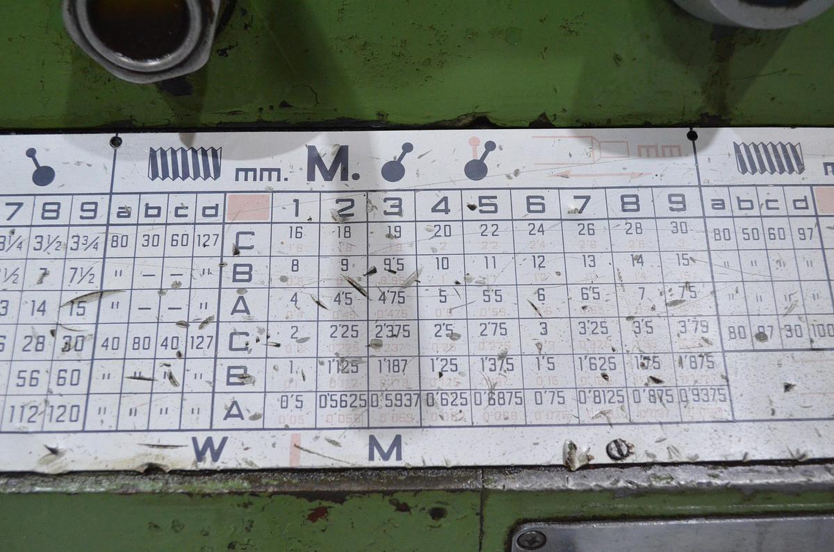 Usado Torno cumbre 60 1500mm e.p