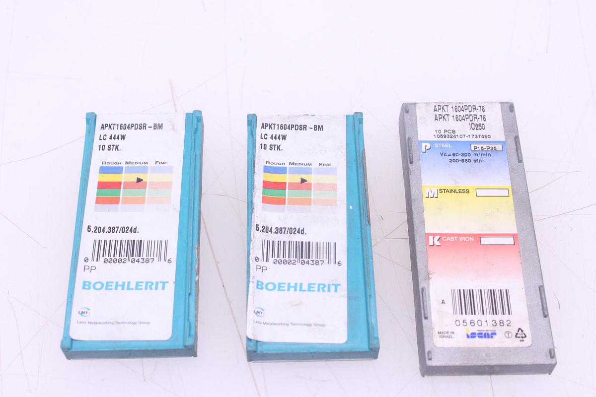 Usado Fresa y Plaquitas de Widia APKT1604