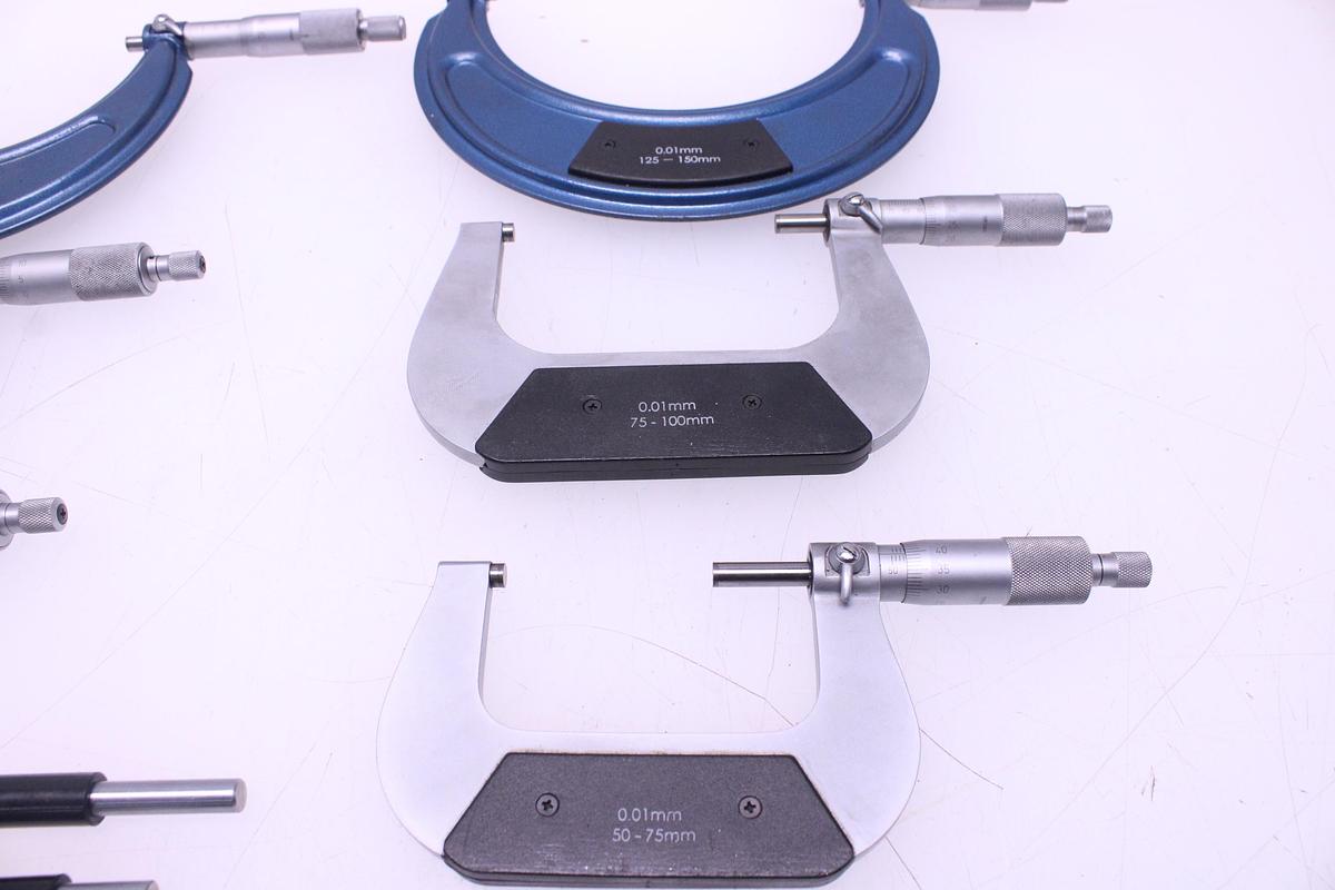 Usado Juego Micrometros Exteriores 0-150 mm