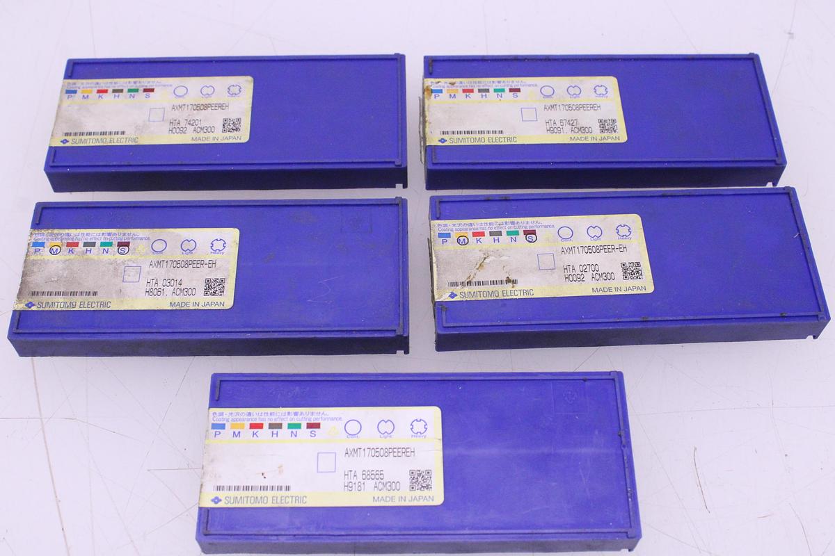 Usado Fresas Con Cono ISO 40 + Plaquitas de Widia AXET / AXMT170508