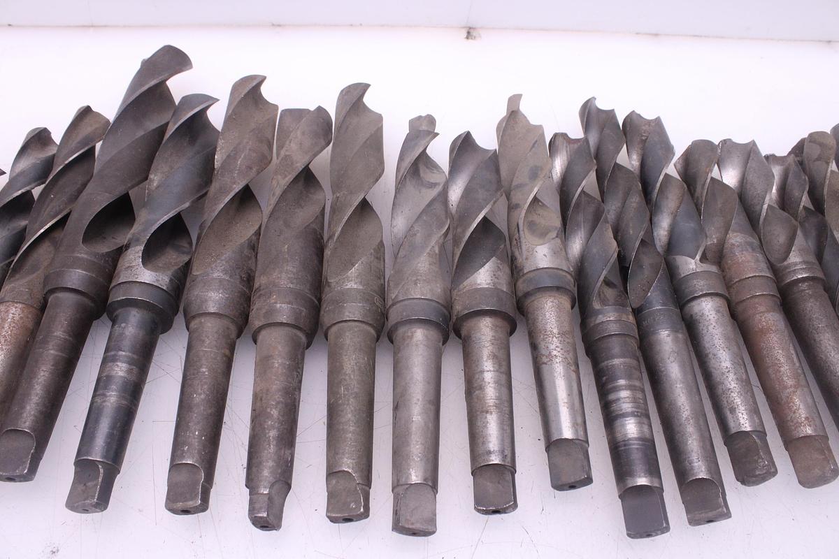 Usado 25 Brocas Taladro Mango Cónico Morse MT4