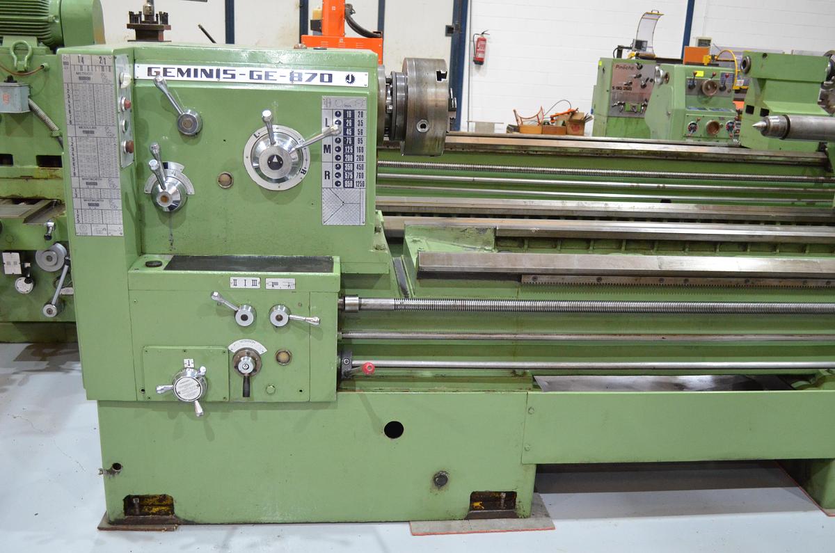 Usado Torno Geminis GE 870 4.000mm e.p