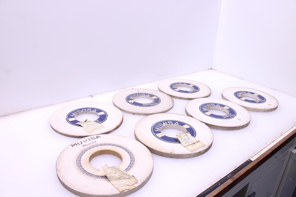 Usado Lote Muelas Esmeriladora Muvisa 300 mm - 7 Unidades