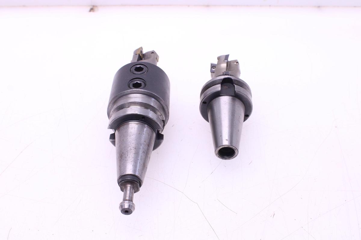 Usado Fresas Cono ISO40 NIKOTOOLS NT-AP16 D040-F16-Z4 / LAMINA LT730W-WD40 + Widias APMT160408ER