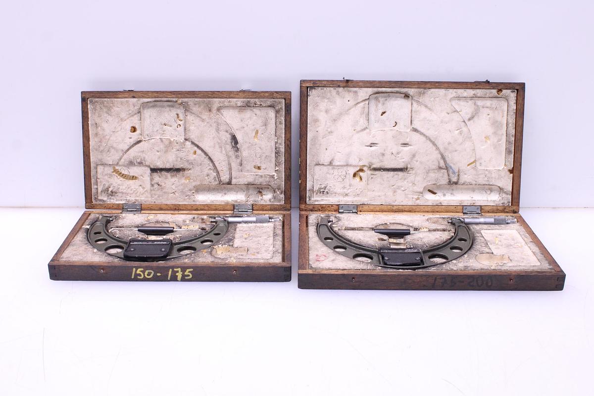 Usado Kit Micrómetros Exterior Mitutoyo 150 - 200mm