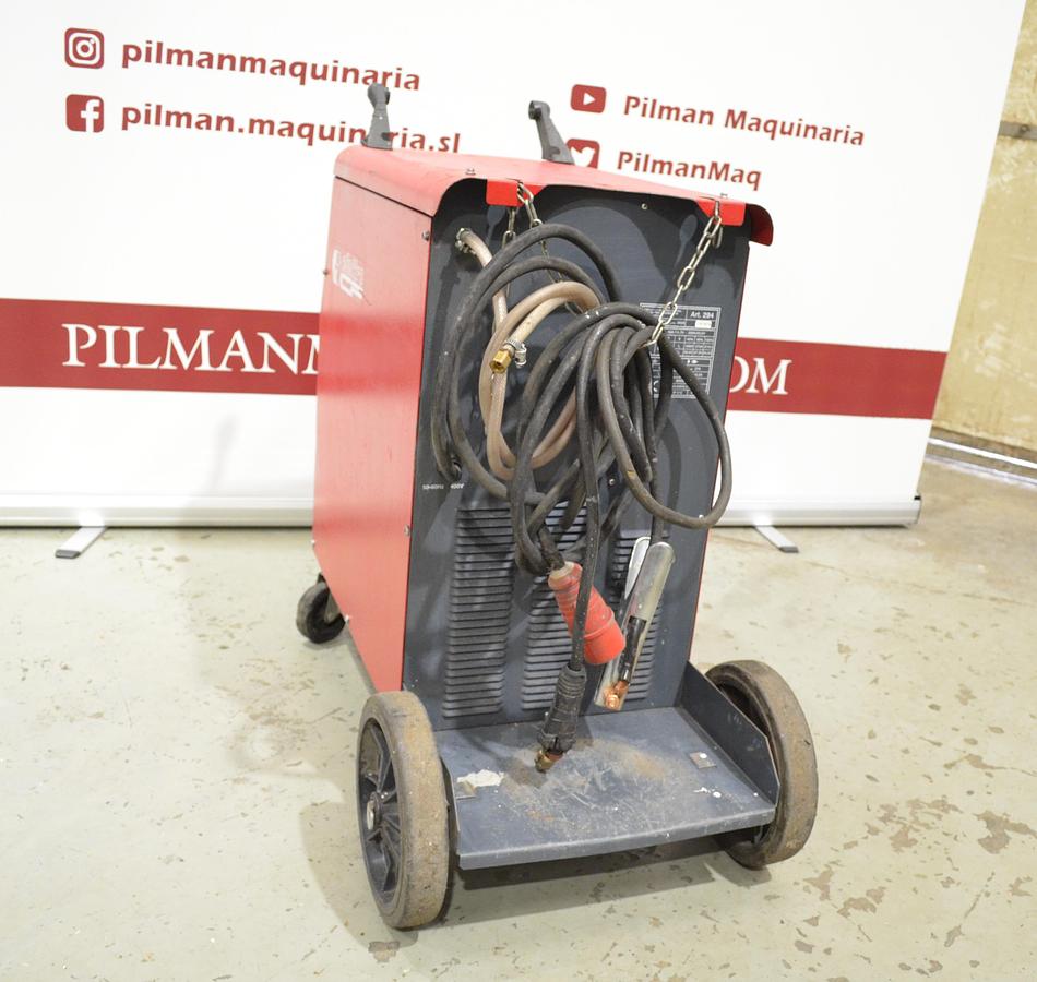 Usado Maquina soldar hilo sinergica Elettro Synergic MIG 415