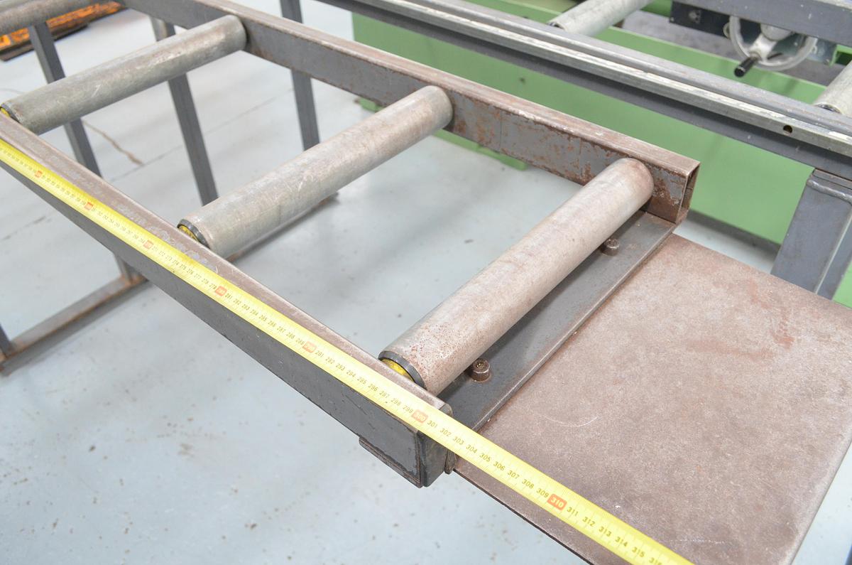 Usado Camino rodillos con tope manual 2ud. 330x3m