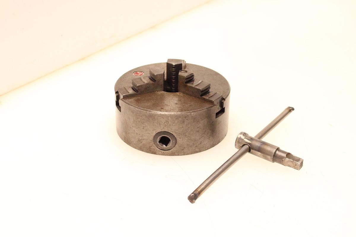 Usado Plato de 3 Garras para Torno TdeG